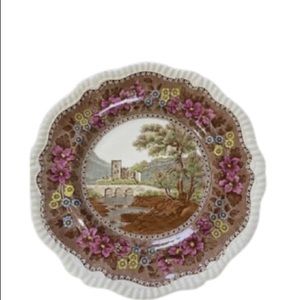 Copeland Delft Tower 10.5 inch Dinner Plate.